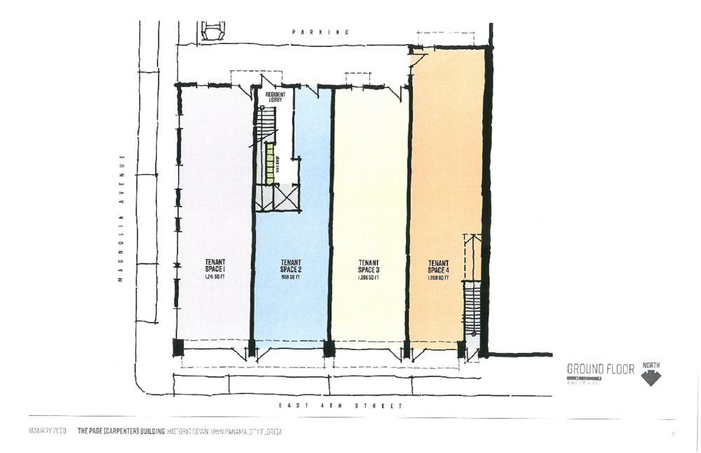 The Historic Page Building | Downtown Panama City: 116 E 4th St, Panama City, FL 32401